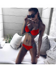 Sarah Ariel 2019 stałe Bikini Push Up kobiety fiszbiny strój kąpielowy kostium Sexy plaża nosić Maillot De Bain Femme