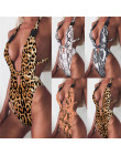 Leopard brazylijski strój kąpielowy Bikini kobiet strój kąpielowy kostium Sexy stroje kąpielowe dla kobiet dwuczęściowy strój ką
