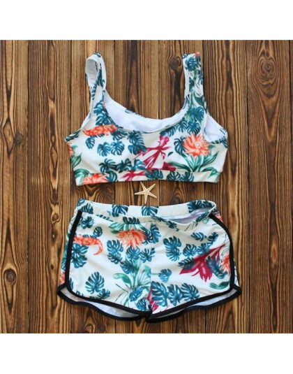 Bikini kobiety Sexy wyściełane dziewczyny strój kąpielowy stroje kąpielowe Tankini stroje kąpielowe kobiet Push Up strój kąpielo