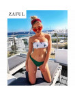 ZAFUL Biquini Bandeau Sexy kaktus drukuj rury Bikini kobiet strój kąpielowy stroje kąpielowe brazylijskie Bikini Set strój kąpie