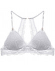 Sexy bezprzewodowy Bralette dla kobiet 3/4 puchar kobiet koronki biustonosz bez podszewki bielizna mody 6 kolory Backless Crop T