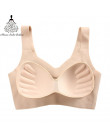 Sexy kobiety biustonosze Push Up zbierz Bralette bez szwu fiszbina do biustonosza darmowa Soutien wąwóz Femme komfort bielizna j