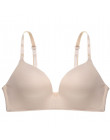 6 kolorów bez szwu Sexy biustonosz dla kobiet Bralette drut bezpłatne biustonosz Push Up biustonosz bielizna damska bielizna fit