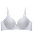Moda bawełna bezprzewodowy biustonosz dla kobiet Sexy Bralette 3/4 puchar bez szwu biustonosze komfort biustonosz kobiet drut be