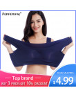 Perfering 6XL biustonosz Push Up duży Sexy kobiety kamizelka wyściełane Plus rozmiar bezprzewodowy biustonosz Bragas bielizna Fe