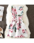 VENFLON letnia sukienka Plus Size kobiet 2019 5XL bez rękawów linii Casual eleganckie Sexy Floral krótki Party suknie vestidos