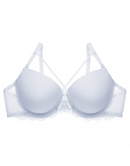 Sexy koronki super biustonosz push up dla kobiet moda łuk czysty kolor regulowany fiszbiny Bralette bielizna damska biustonosz B