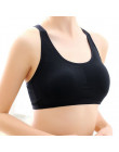 2019 nowe seksowne kobiety koronki z powrotem Bralette Crop Tank Tops biustonosz gorset bezszwowy biustonosz z podszewką przycię