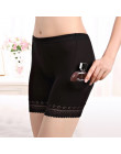 With pocket modal underwear, women's safety pants, lace three pants