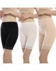 3 sztuk/partia miękkie i wygodne modal materiał bokserki bezpieczeństwa spodnie dla kobiet majtki duży rozmiar bielizna damska w