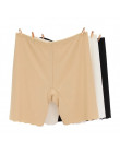 3 sztuk/paczka bezpieczeństwa krótkie spodnie pod spódnice dla kobiet szorty bez szwu duży rozmiar kobiet bokserki bokserki bezp
