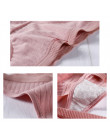 Eleganckie bawełniane stringi damskie oddychający materiał w prążek na gumce z kokardką niski stan kolor błękitny różowy