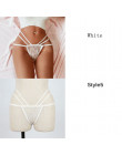 1PC moda kobiety wiosna lato Sexy koronki bandaż Hollow majtki przezroczyste stringi stringi elastyczne paski bielizna