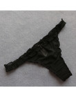 Voplidia bielizna damska Plus rozmiar Sexy bielizna stringi i G ciąg majtki koronkowe T-z powrotem bez szwu String stringi PM041