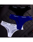 SP & CITY sportowy styl Sexy przezroczyste bielizna kobiety figi bawełniane miękkie Hollow Out figi stringi stringi seks bielizn
