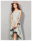 M-6XL letnia sukienka 2019 nowy Vestido sukienki na co dzień kobiety chiński pościel w stylu Vintage sukienka damska Sundress Pl