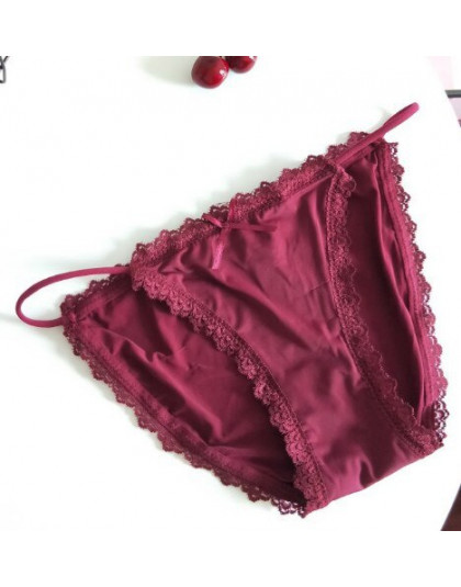 Lato koronki majtki damskie majtki bawełniane mango drukuj bielizna dla dziewcząt panie niskiej talii majtki kobiece sex bielizn