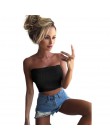 2019 kobiety Crop Tops bez ramiączek elastyczna blusas Boob Bandeau Tube topy biustonosz bielizna piersi Wrap stałe zbiornik biu