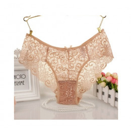 DERUILADY moda Sexy majtki wygodne majtki Sexy Hollow Out bielizna kobiety wykwintne krocza spodenki stałe bielizna
