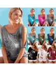 2019 lato kobiety bluzki na co dzień z krótkim rękawem topy koszulki Sexy Off ramię z dekoltem w kształcie litery "o" z piór dru