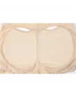 Shaper kobiety szorty wyściełane majtki siatki Shapewear Butt wzmacniacz bez szwu Push Up wyściełane majtki pośladek Shaper