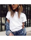 2019 moda wiosna kobiet popy i bluzki kobiety elegancki Vintage wydrukowano Slim Casual O-Neck krótki rękaw koszulki z krótkim r