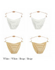 BllooBeell 4 sztuk niskiej talii damskie bielizna-majtki Sexy modalne figi Bikini stałe kobiece stringi bez szwu pani G String r
