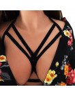 Hot kobiety Sexy Hollow Strappy biustonosz bandaż biustonosz Halter Crop Top bez szwu Bralette Camis Crossback biustonosze biust