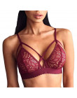 Gorset Crop Top koronki Bralette kobiety Sexy koronkowa, szydełkowana, z kwiatowym wzorem Feminina biustonosze Bralette Camis ka