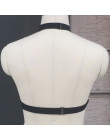 Kobiety nowy czarny uprząż klatka biustonosz egzotyczny odzież gotycki Harajuku seksowna bielizna cosplay bondage uprząż suknie 