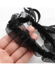1 PC kobiety dziewczyna pas do pończoch podwiązki pas Hollow bandaż Sexy elastyczna koronki kwiatowy Bowknot Wedding Party dla n