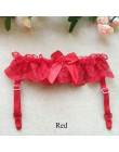 1 PC kobiety dziewczyna pas do pończoch podwiązki pas Hollow bandaż Sexy elastyczna koronki kwiatowy Bowknot Wedding Party dla n