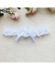 Kobiety seksowna bielizna koronki kwiatowy pas do pończoch Bowknot pętla nogi podwiązki ślubne Bridal Cosplay moda Stocking pier