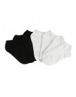 7Pair skarpetki damskie krótkie skarpety damskie wyroby pończosznicze Low Cut kostki dla kobiet damskie białe czarne skarpety kr