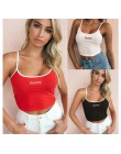 Kobiet miód list pasek Tank Tops 2018 kobiece Slip Crop topy Sexy Camis klub kamizelki biały czerwony damskie krótkie przylegają