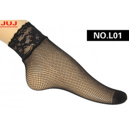 2017 kobiet panie jesień sexy mesh jedwabne skarpetki dla kobiet ultracienkie przezroczyste nylonowe krótkie skarpetki z koronką