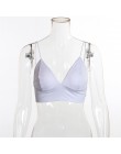 New arrival europejski modny biustonosz kobiety crop top moda szczupła seksowna gorący czarny kamizelka bralette konfekcji damsk