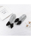 [EIOISAPRA] Sexy złoto srebro Bowknot kolorowe lśniące skarpetki Harajuku japoński kreatywny błyszczące skarpetki damskie śliczn