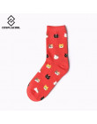 [COSPLACOOL] 5 kolorów meias sokken wyroby pończosznicze panie śliczne kobiet jesień nowe skarpety zwierząt kot kreskówka piękne