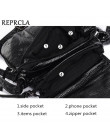 REPRCLA marka projektant kobiet Messenger torby Crossbody miękka torba na ramię ze skóry PU wysokiej jakości moda kobiet torby t