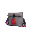 EXCELSIOR kobiet torba peeling PU Crossbody torby luksusowe torebki damskie torby projektant bolso mujer kolorowy pasek sac głów