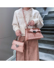 Luksusowe torebki kobiet torby torebki markowe wysokiej jakości 2019 Sac głównym nowy PU Leather Crossbody Messenger torby dla k