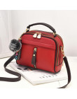 2019 kobiety torby na ramię Crossbody torba dla kobiet torebka kobiety PU skóra pełni księżyca cukierki kolor słodkie z futro pi