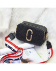 Nowy 2019 elegancka torba na ramię kobiety projektant luksusowe torebki kobiet torby szwy kolor Messenger Crossbody torba dla ko