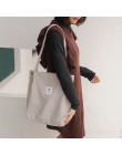 PUBGS torba damska kobiet dorywczo torba na ramię damskie torebki brezentowe dużej pojemności składany wielokrotnego użytku sztr