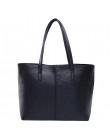 Yogodlns torba 2019 moda kobiety skórzana torebka krótkie torby na ramię szary/czarny duża pojemność luksusowe torebki dużego ci