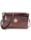 Moda kobiety crossbody torby na ramię korona torba typu Messenger crossbody torba z podwójnym zamkiem
