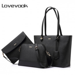 LOVEVOOK torebka damska torby na ramię projektant crossbody torba duże torby na ramię zestaw luksusowych torebka i sprzęgła 2019