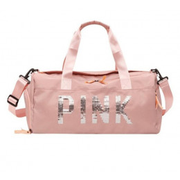 Krótkich dystansach torba podróżna Nylon różowy kobiety dziewczęta torba na ramię torby podróżne o dużej pojemności sport szkole