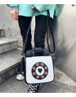 Modny telefon projekt gradientu kolor Pu kobiet torba na ramię Tote Crossbody torba na ramię dla kobiety na co dzień torebka Bol